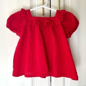 Toddler Girl Babydoll Blouse, Old Navy, Sz 12-18 Mos, Like New